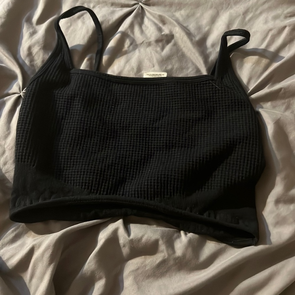 Gymshark pause black bandeau